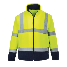 Portwest F301YNR4XL Portwest Láthatósági kontraszt polár pulóver