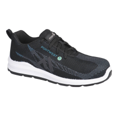 Portwest FC06 Eco Fly Composite Trainer Védőcipő (42) S1PS SR FO (kék/fekete)