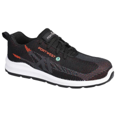 Portwest FC06BKD38 Sportos Munkavédelmi cipő (S1PS) fekete - piros