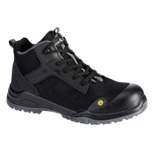 Portwest FE01 Bevel Composite Védőbakancs (39) S3S ESD SR FO (fekete/szürke) munkavédelmi cipő
