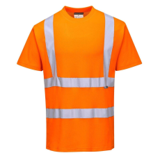 Portwest Fényvisszaverő védő póló Cotton Confort-S170 M Orange