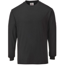 Portwest FR11 Lángálló és antisztatikus póló fekete munkaruha