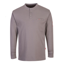 Portwest FR32GRRM Portwest FR Anti-Static Henley munkaruha