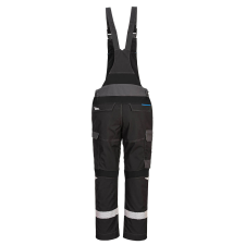 Portwest FR405 - WX3 kantáros nadrág Fekete (fekete, XXXL) munkaruha