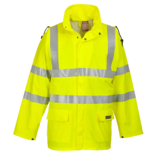 Portwest FR41YERXXL Portwest Sealtex Flame Hi-Vis esőkabát