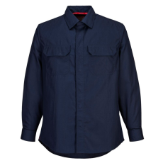 Portwest FR69 Bizflame könnyű lángálló ing tengerészkék