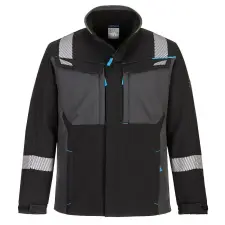 Portwest FR704 WX3 lángálló softshell dzseki (fekete, XL) munkaruha