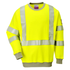 Portwest FR72 Lángálló antisztatikus Hi-Vis pulóver munkaruha