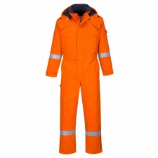Portwest FR Anti-Static lángálló téli overál narancs M munkaruha
