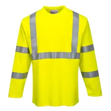 Portwest FR Hi-Vis hosszú ujjú pólóing munkaruha