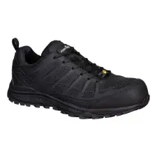 Portwest FT46BKR37 Portwest Textil munkavédelmi cipő S1PS ESD SR FO munkavédelmi cipő
