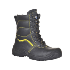 Portwest FW05 Steelite™ szőrmebéléses védőbakancs S3 CI fekete munkavédelmi cipő