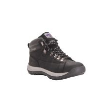 Portwest (FW31) Steelite™ Mid Cut Nubuck védőbakancs SB fekete munkavédelmi cipő