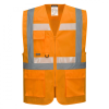 Portwest G456 - Glowtex vezetői mellény Ezee zippzárral