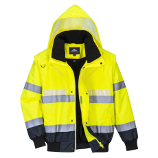 Portwest G465 Glowtex 3 az 1-ben jól láthatósági kabát
