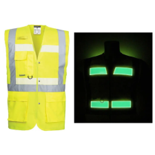 Portwest G476 glowtex vezetői mellény (xxl) munkavédelmi ruházat munkaruha