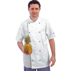 Portwest gasztro ruha Aerated lélegző szakácskabát (séfkabát) fehér színben C676