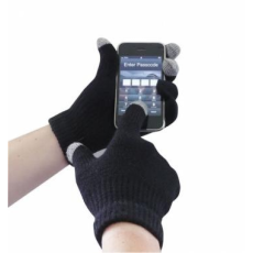 Portwest Gl16 touchscreen kötött kesztyű fekete