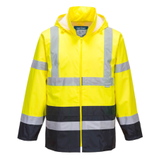 Portwest H443 Classic Contrast Jól láthatósági Esődzseki (sárga/navy, XL) láthatósági ruházat