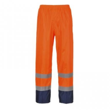 Portwest H444 - Hi-Vis Classic\nContrast esőnadrág - narancs/tengerészkék láthatósági ruházat