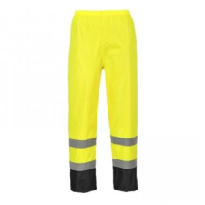 Portwest H444 - Hi-Vis Classic\nContrast esőnadrág - sárga/fekete láthatósági ruházat