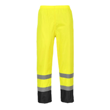 Portwest H444YBRXL Portwest Hi-Vis klasszikus kontrasztos esőnadrág munkaruha