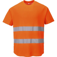 Portwest Hálós póló (narancs, 3XL) láthatósági ruházat