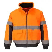 Portwest Hi-Vis 2 az 1-ben kabát láthatósági ruházat