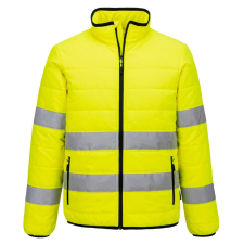 Portwest Hi-Vis Baffle dzseki Yellow/Black XL láthatósági ruházat