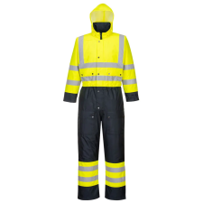 Portwest Hi-Vis Contrast bélelt overál Yellow/Navy XXL láthatósági ruházat