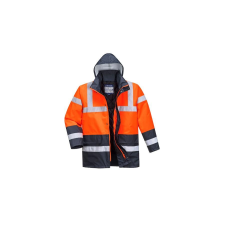 Portwest Hi-Vis Contrast Traffic kabát láthatósági ruházat