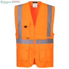 Portwest Hi-Vis Executive mellény tablet zsebbel - Narancs