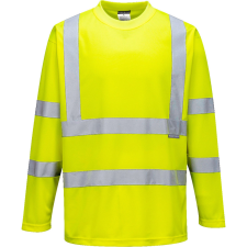 Portwest Hi-Vis hosszú ujjú póló láthatósági ruházat