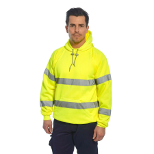 Portwest Hi-Vis kapucnis dzseki-B304 M sárga láthatósági ruházat