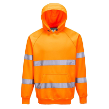 Portwest Hi-Vis kapucnis dzseki-B304 XL narancs láthatósági ruházat