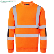 Portwest Hi-Vis Knit Sweatshirt - Narancs láthatósági ruházat