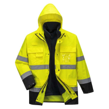 Portwest Hi-Vis Lite 3 az 1-ben kabát láthatósági ruházat