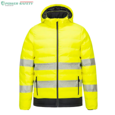 Portwest Hi-Vis Ultrasonic fűthető dzseki - Sárga/Fekete