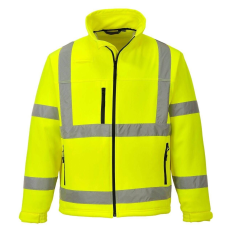 Portwest HiVis Classic Softshell kabát (3L) S424 Sárga
