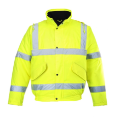 Portwest Jól láthatósági bomber dzseki (sárga*, 5XL)