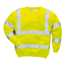 Portwest Jól láthatósági pulóver (sárga*, 3XL) láthatósági ruházat