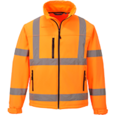 Portwest Jól láthatósági Softshell dzseki (3L) láthatósági ruházat