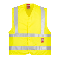 Portwest Jólláthatósági Lángálló Mellény EN14116 (sárga*, XXL/3XL) láthatósági ruházat