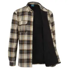 Portwest KA313 KA3 Sherpa bélésű kockás ing munkaruha