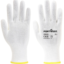 Portwest Kesztyű - szerelőkesztyű - fehér    poliészter  8 / M - Portwest védőkesztyű