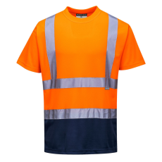 Portwest Kéttónusú póló Orange/Navy S