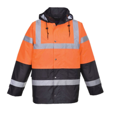 Portwest Kéttónusú Traffic kabát (narancs, 4XL)