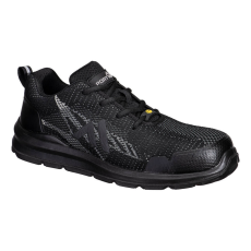 Portwest Kompozit Textil Trainer S1PS ESD SR FO Black/Zoom Grey 43