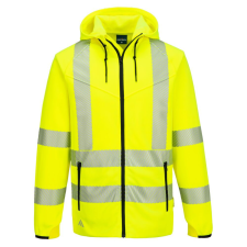 Portwest KX303 KX3 Sport Hi-Vis cipzáras pulóver sárga láthatósági ruházat