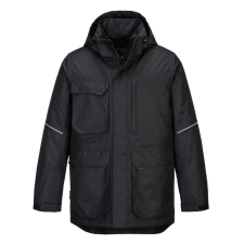 Portwest KX360 KX3 parka kabát fekete munkaruha
